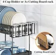Kitchen Storage Rack Dish Drainer - 2
