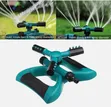 Automatic Garden Sprinkler - 3 Nozzle Rotary - 1