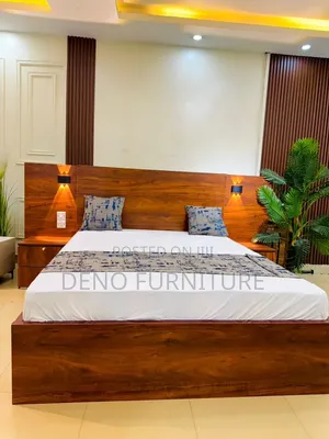 Brand New Wood Bed Frame