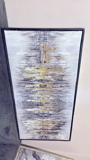 Original Framed Abstract Canvas Art