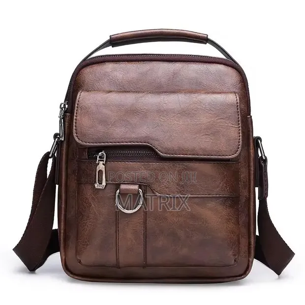 Men's Crossbody Bag | Leather Shoulder Messenger Bag - 1