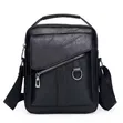 Brown Genuine Leather Crossbody Messenger Bag for Men - 4