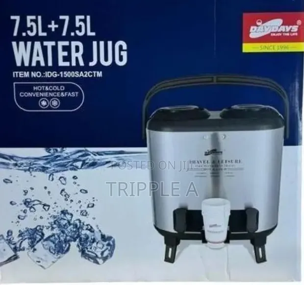 Travel and Leisure Double Flask 7.5L + 7.5L - 1