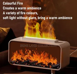 Simulated Fireplace Air Humidifier & Essential Oil Diffuser