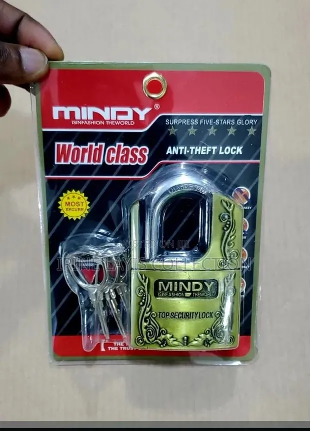 Mindy High Security Padlock - Medium Size - 1