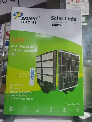 d.light 600W All-in-One Solar LED Garden/Street Light