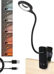 Rechargeable LED Clip-On Desk Lamp - 1