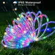 10m Outdoor Waterproof Solar Rope Light - 2
