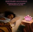 1pc 3D Kids Crown-Shaped LED Marquee Night Light - 4