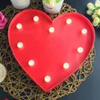 Heart-Shaped LED Decorative Night Light - 1