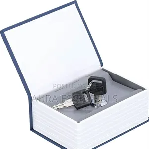 Mini Storage Book Safe with Key Lock