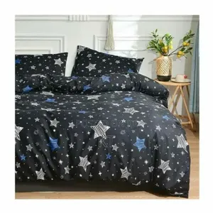 Classic Duvet Set - White & Black Floral