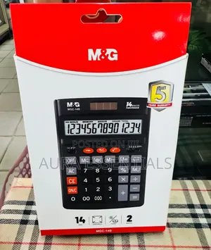 MG 14-Digit Desktop Business Calculator