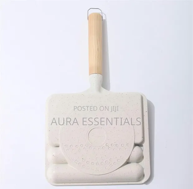 3-in-1 Partitioned Non-Stick Breakfast Frying Pan - 1
