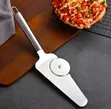 Stainless Steel 2-in-1 Pizza Cutter and Server Spatula - 3