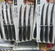 3-Piece Stainless Steel Steak Knives - 1