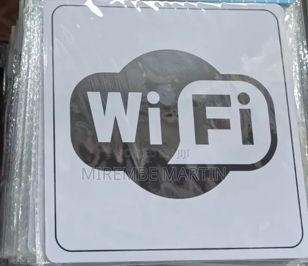 Self-Adhesive WiFi Sign Sticker - 1