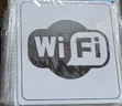 Self-Adhesive WiFi Sign Sticker - 1