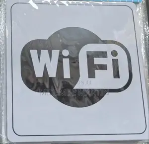 Self-Adhesive WiFi Sign Sticker