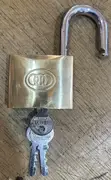 Original Tri-Circle 266 Padlock - 1