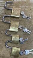 Original Tri-Circle 266 Padlock - 3