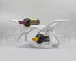 Organic Wine Glass Rack - 4 Bottle Stand - 1