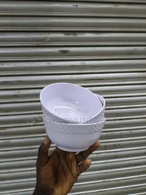 White Melamine Soup Bowls - 12 Piece Set