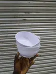 White Melamine Soup Bowls - 12 Piece Set - 1