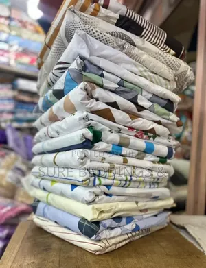 7x7 Cotton Bedsheets - Geometric, Floral & Striped Designs