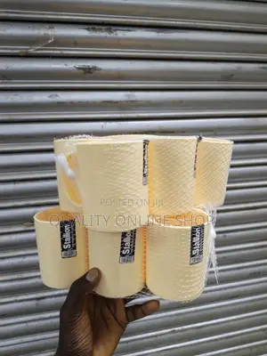 Cream Plastic Cups - 12 Pieces