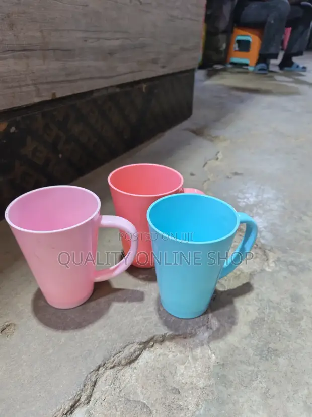 Breakfast Serving Plastic Cups - 12pcs - 1