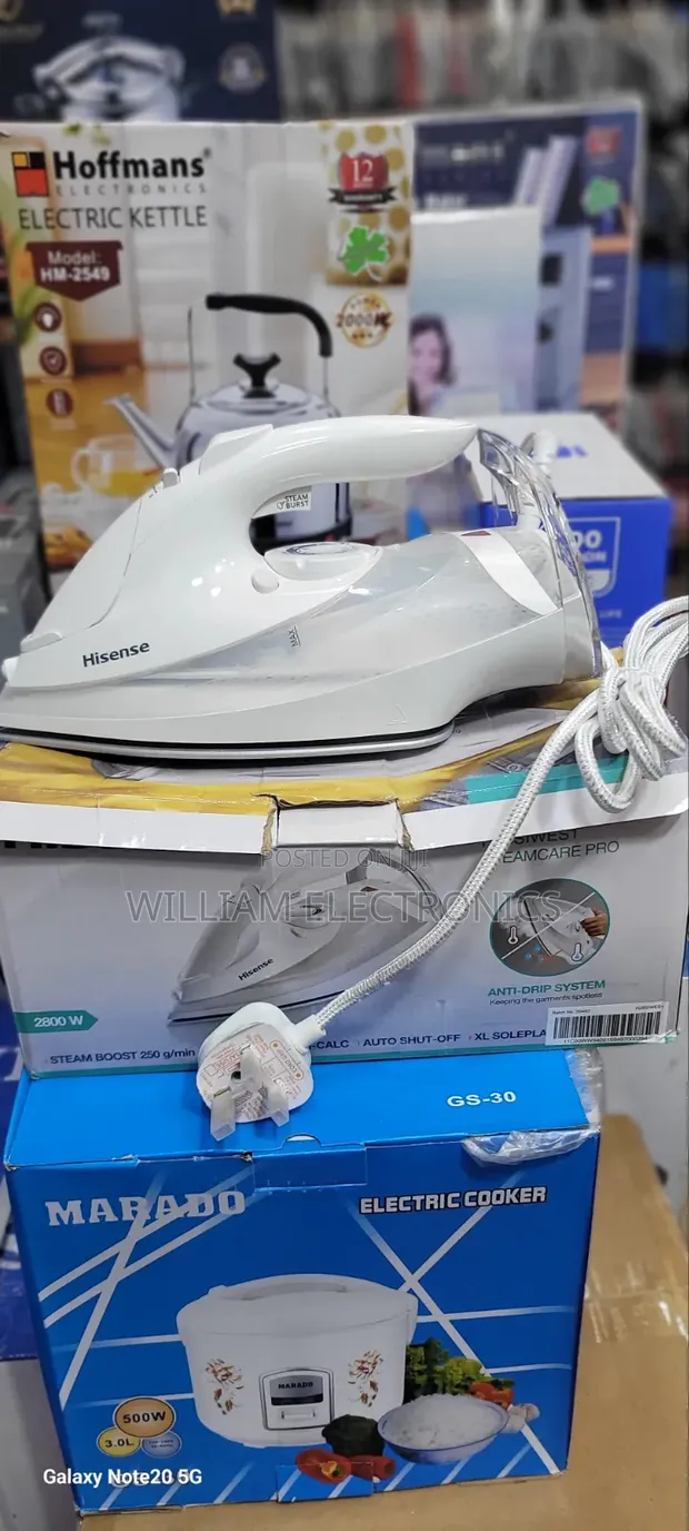 Hisense 2800W Steam Iron H28SIWES1 - 1