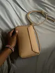 Cute Brown Bag with Adjustable Chains - 2