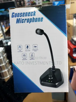 GooDee USB Desktop Gooseneck Condenser Microphone