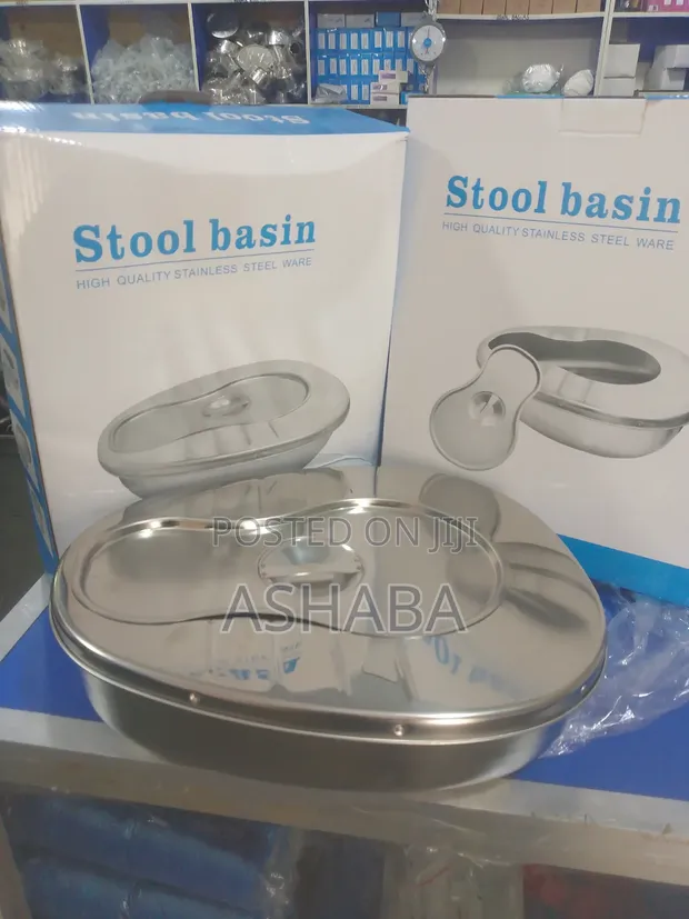 Stool Basin - Stainless Steel - 1