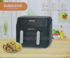 Global Star 7L Dual Basket Air Fryer
