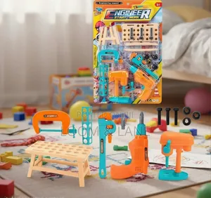 Children's Plastic Construction Toy Tool Set