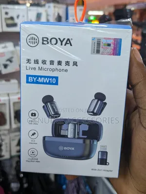 BOYA BY-MW10 Isa Compact Dual Wireless Microphone System