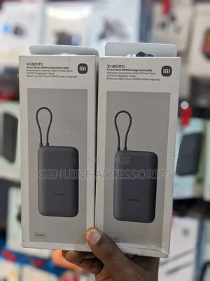 Xiaomi Power Bank 20000mAh with Integrated Cable