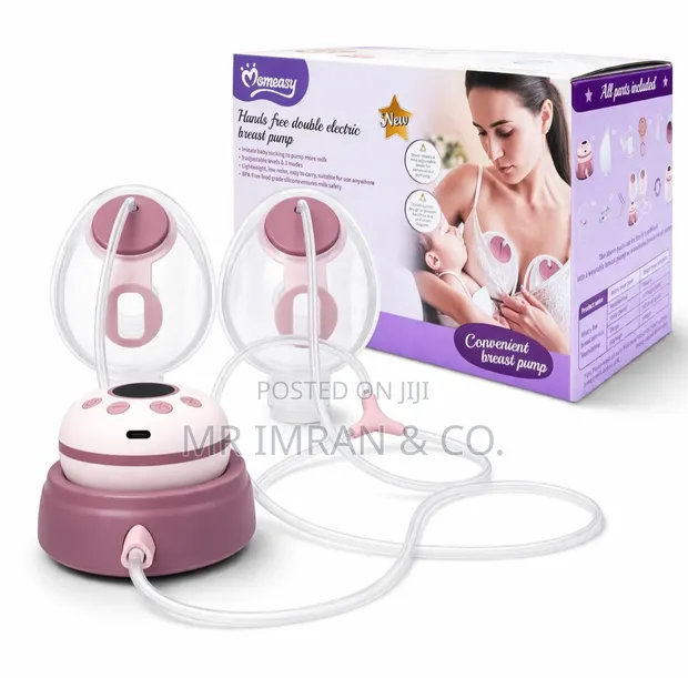 Momeasy Hands-Free Double Electric Breast Pump - 1