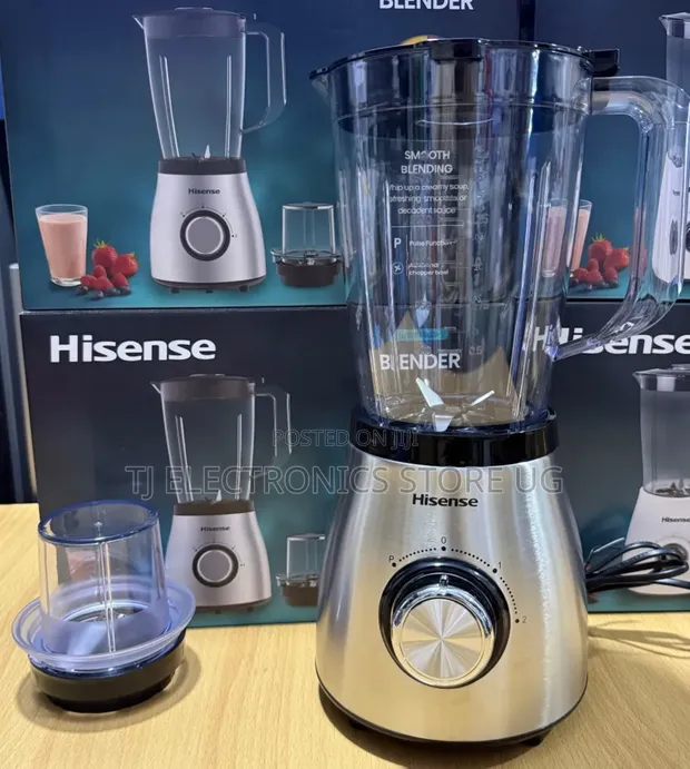 Hisense 2-in-1 Blender with Stainless Steel Base - 1