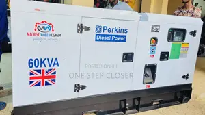 60KVA Perkins Super Silent Standby Generator