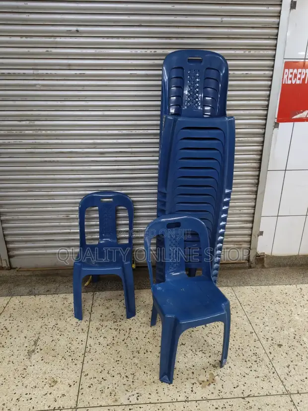 Waterproof Plastic Chairs - Brand New - 1
