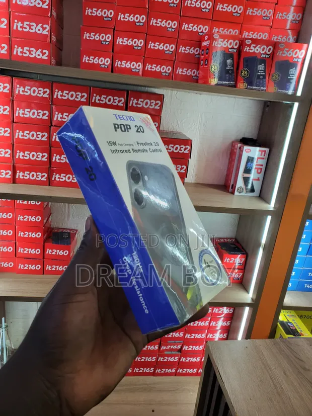 New Tecno Pop 20 128GB Black - 1