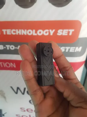 Miniature Spy Button Camera