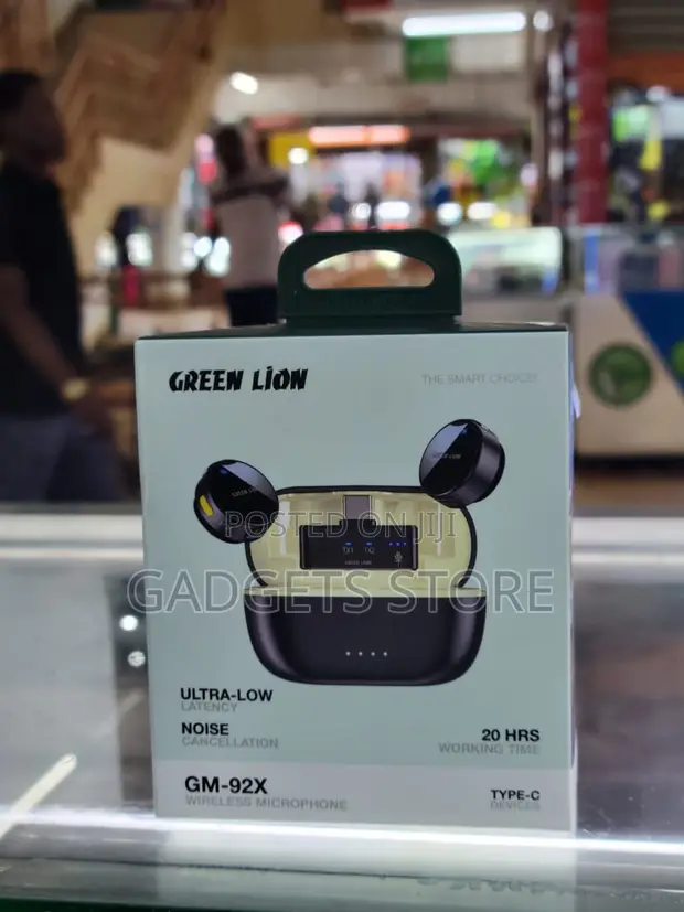 Green Lion GM-92X Dual Wireless Microphone System - 1