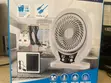 Solar Fan with LED Lamp and Panel - 2