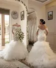 Mermaid Wedding Gown for Hire - 1