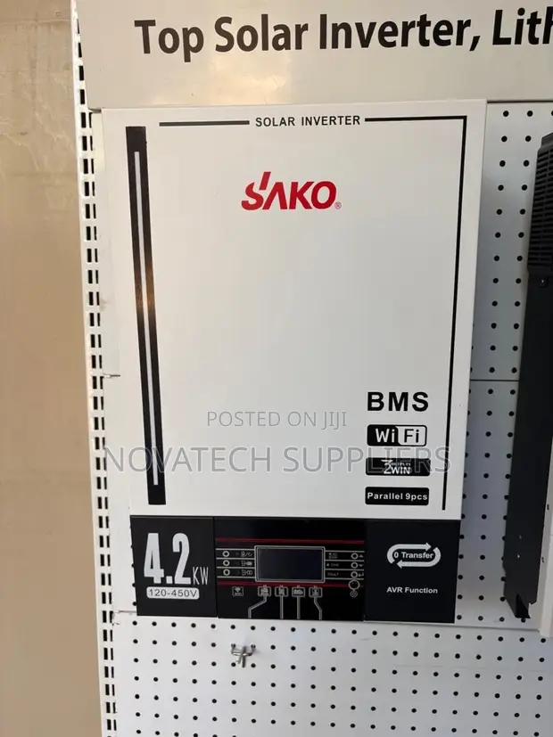Sako 4200W Hybrid Solar Inverter 27A MPPT 24V - 1