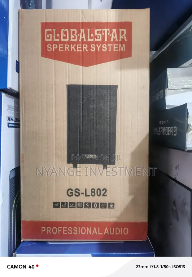 Globalstar GS-L802 Rechargeable Amplified Portable Speaker System - 1